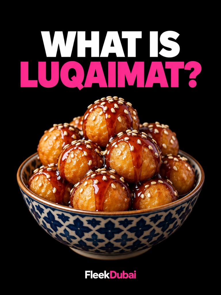 Fleek Dubai quiz post: What is luqaimat?