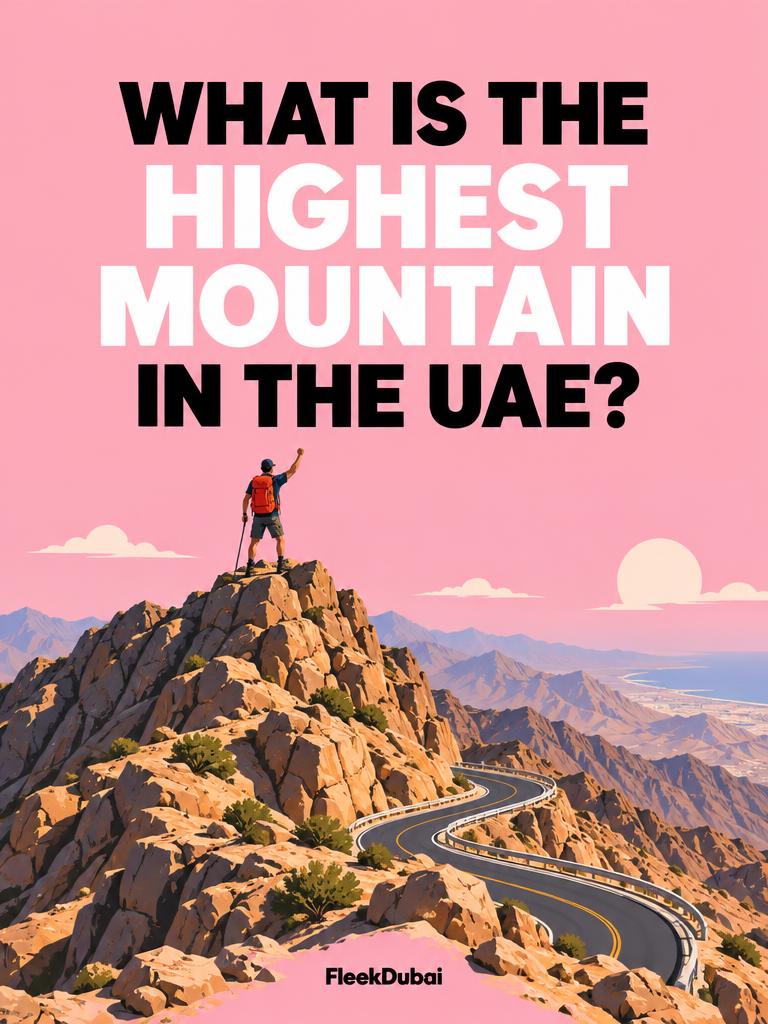Fleek Dubai quiz post: What is the highest mountain in the UAE?