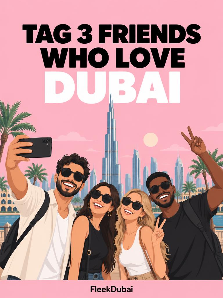 Fleek Dubai quiz post: Tag 3 friends who love Dubai