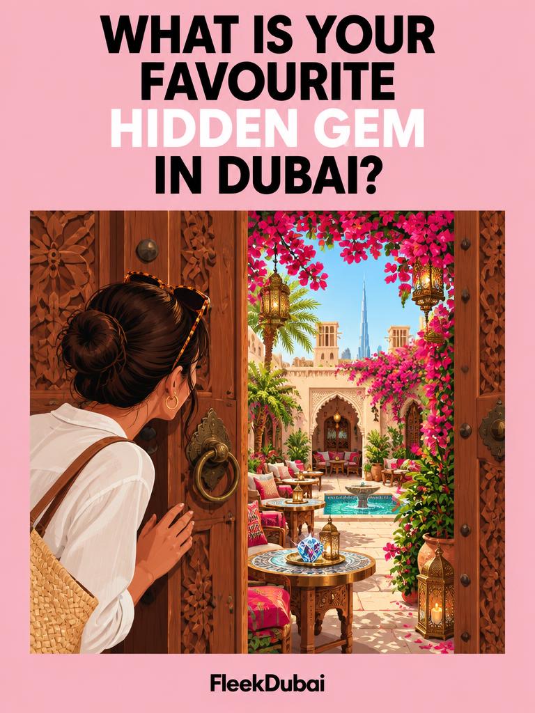 Fleek Dubai quiz post: What is your favourite hidden gem in Dubai?