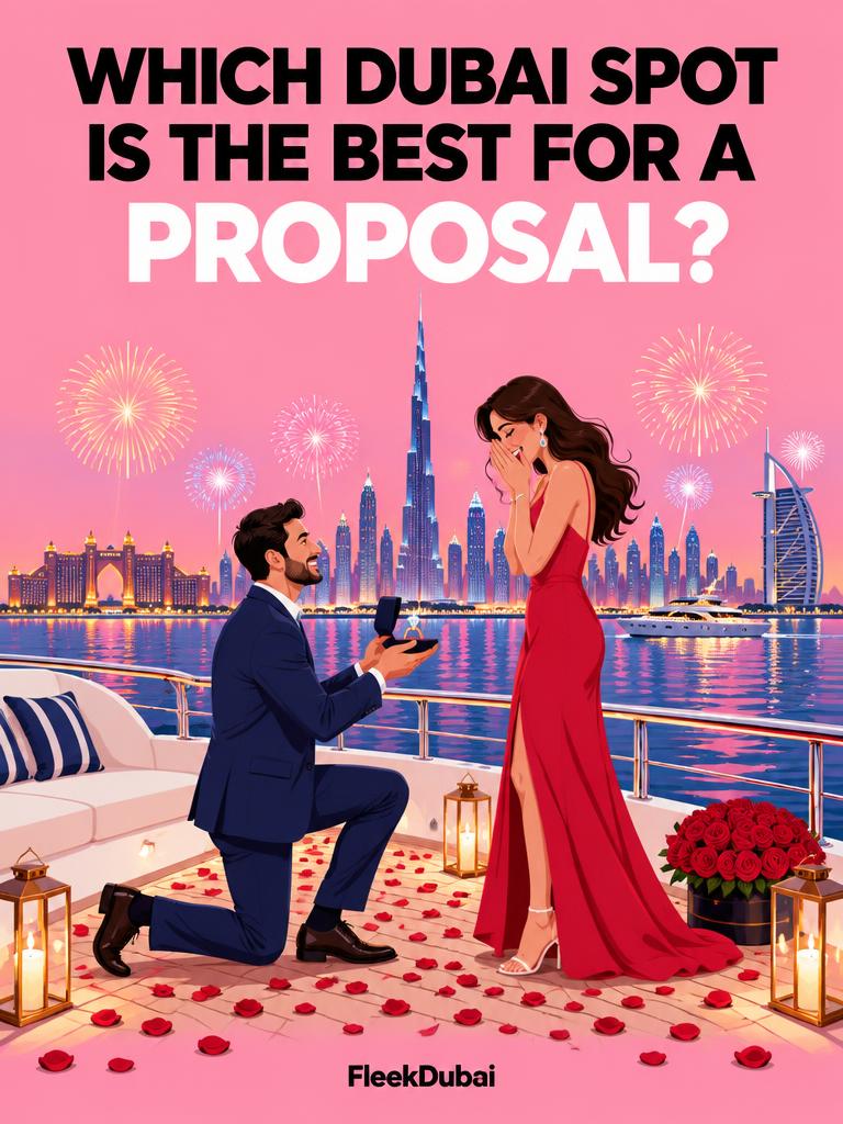 Fleek Dubai quiz post: Which Dubai spot is the best for a proposal?